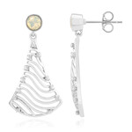 Zilveren oorbellen met Welo-opalen (SAELOCANA)