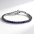 Bracciale in argento con Tanzanite (Gems en Vogue)