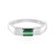 Bague en or et Tourmaline verte de Benedito (Adela Gold)