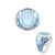 Anillo en plata con Calcedonia azul (Adela Silber)
