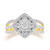 14K VVS1 (G) Diamond Gold Ring (Annette)