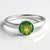 Anello in argento con Peridoto