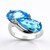 Anello in argento con Topazio Marambaia (de Melo)