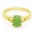 Imperial Chrysoprase Silver Ring