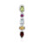 Zilveren hanger met een peridoot (MONOSONO COLLECTION)
