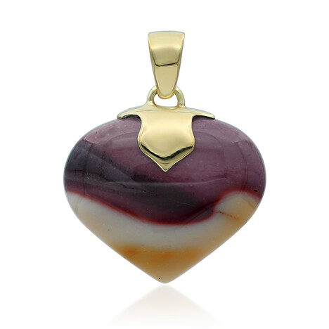 Mookait-Silberanhänger