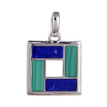 Ciondolo in argento con Lapislazzuli