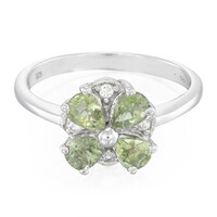 Anello in argento con Tormalina Paraíba