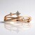 Anello in oro con Diamante Rose de France SI1 di Argyle (Annette)