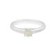 Anello in argento con Opale di Welo
