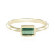 Anillo en oro con Turmalina verde Benedito (Adela Gold)