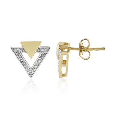 I2 (I) Diamant-Silberohrringe