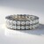 Anello in argento con Topazio Bianco