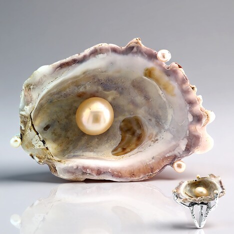 Anello in argento con Conchiglia (TPC)