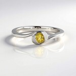Bague en argent et Scapolite