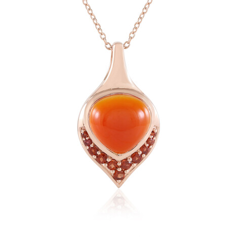 Collar en plata con Cornalina (KM by Juwelo)