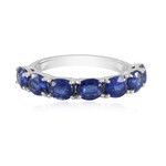 Anillo en plata con Cianita de Nepal