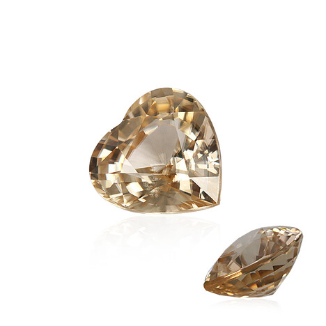 Gemma con Zircone Champagne