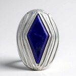 Pendentif en argent et Lapis-Lazuli (MONOSONO COLLECTION)
