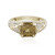 9K Yellow Zircon Gold Ring (Adela Gold)