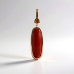 Ciondolo in argento con Corniola (KM by Juwelo)