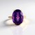 Anello in argento con Ametista Siberiana