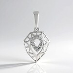 Ciondolo in oro con Diamante I2 (I) (Ornaments by de Melo)