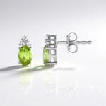 Orecchini in argento con Sfene