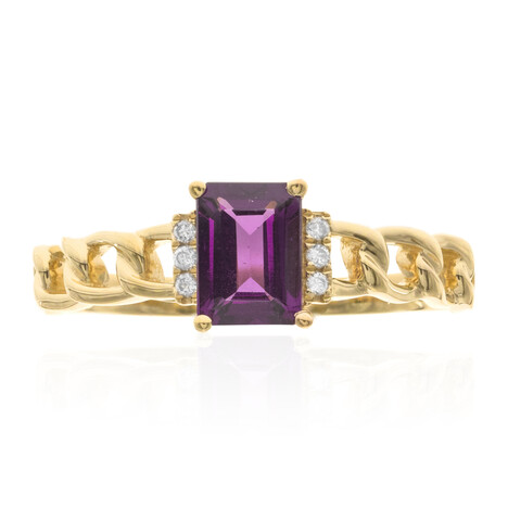 Anillo en oro con Rodolita (CIRARI)