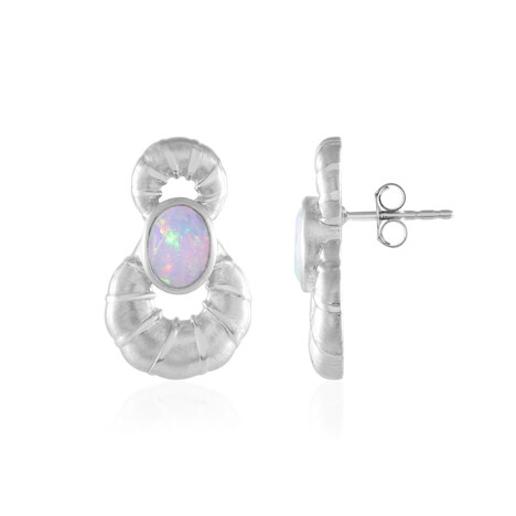 Orecchini in argento con Opale di Welo (de Melo Essence)