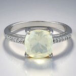 Anello in argento con Ortoclasio