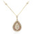 14K Mother of Pearl Gold Necklace (CIRARI)