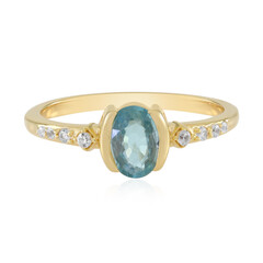 Zilveren ring met een Ratanakiri zirkoon