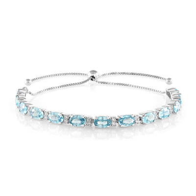 Bracelet en argent et Zircon de Ratanakiri
