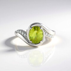 Anello in argento con Sfene