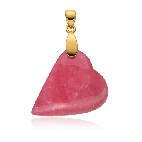 Rhodochrosit-Silberanhänger
