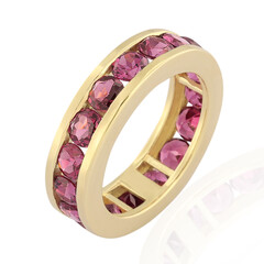 9K Magenta Garnet Gold Ring (de Melo)