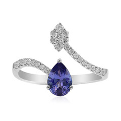 Bague en or et Tanzanite AAA (CIRARI)