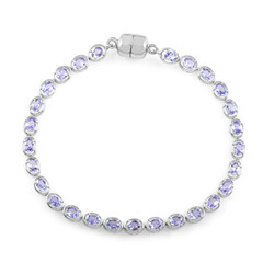 Tanzanite Silver Bracelet