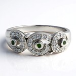 Anello in argento con Alessandrite
