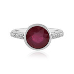 Bague en argent et Rubis de Bemainty (MONOSONO COLLECTION)