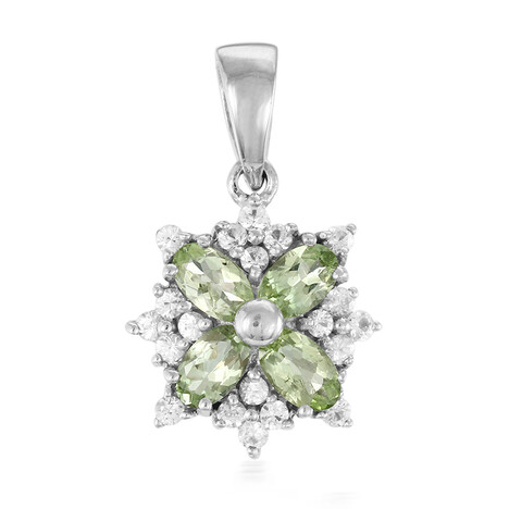 Ciondolo in oro con Tormalina Paraíba Brasiliana