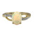 Bague en or et Opale Welo AAA (Adela Gold)