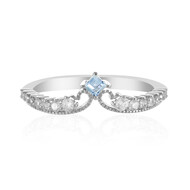 Brasilianischer Aquamarin-Goldring (CIRARI)