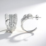 Orecchini in argento con Zircone (SAELOCANA)