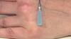 Zilveren hanger met een Blauwe Onyx (MONOSONO COLLECTION)