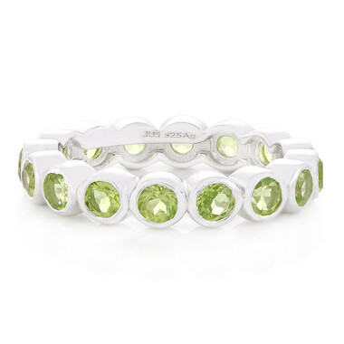 Peridot-Silberring