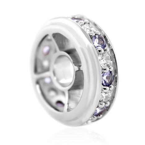 Pendentif en argent et Tanzanite (MONOSONO COLLECTION)