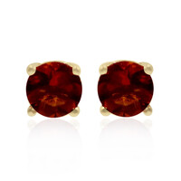 Boucles d'oreilles en or et Citrine Madère