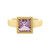 Lavendel-Amethyst-Silberring (MONOSONO COLLECTION)